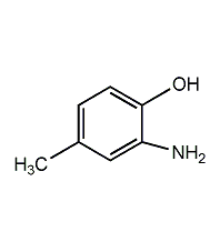 鄰氨基對甲苯酚結(jié)構(gòu)式